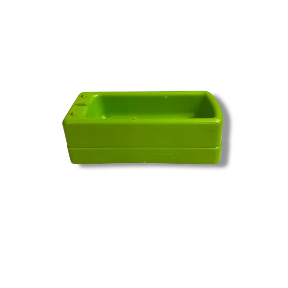 Vintage Superior Brand USA Plastic Dollhouse Miniature Bathtub Bathroom